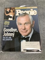 2005 People Magazine with Johnny Carson and Trump