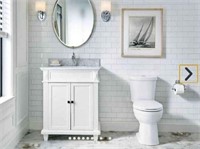 $150 Gerber Wrightwood Dual Flush Elongated Toilet