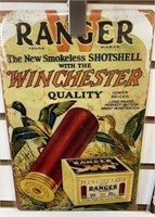 Winchester Metal Sign