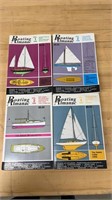 4 Volumes Boating Almanacs