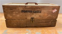 Porter•Cable Used Wooden Tool Box