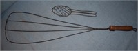 Early Wire Rug & Egg Beaters