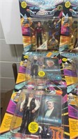 NIB box lot six Star Trek next generation space,