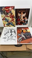 For artist posters 17 inches including Thor,