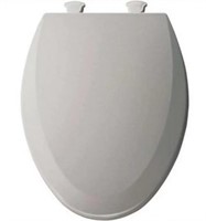 BEMIS - Lift-Off Wood Elongated Toilet Seat Silver