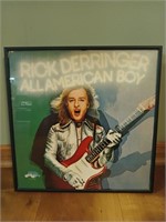 Rick Derringer All American Boy framed album