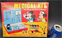 Vintage Mickey Mouse Medical Kit Play Set