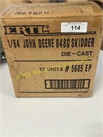 JD 1/64 648G Skidder 12 Units In Unopened ERTL Box