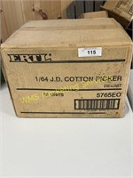 12-JD 1/64  Cotton Picker  Unopened Box From ERTL