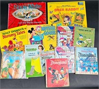 Vintage Disney Records & Books Snow White Mickey
