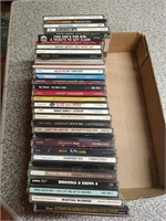 34 country music CDs