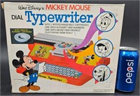 Vintage Walt Disney Mickey Mouse Dial Typewriter