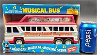Vintage Disney Musical Express Mickey Mouse Bus