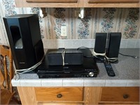 Panasonic 5 disc CD changer HDMI capable woofer