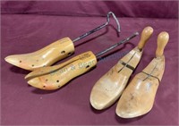 Antique shoe stretchers