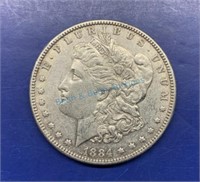 1884 Morgan, dollar