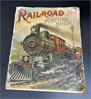 Linen Railroad Picture Book