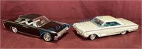 1/18 diecast Lincoln and mercury