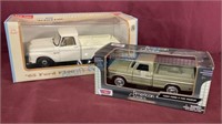 1/18 diecast 65 Ford F100 truck smaller 69
