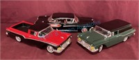 1/18 diecast 57 Fords and Edsel
