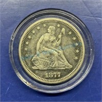 1877 quarter