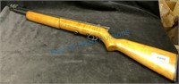 Crosman pellet rifle as found