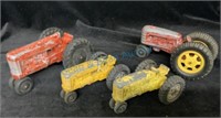 Vintage, Hubly tractors, and one other