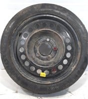 Doughnut Tire T-125 / 70D15 Spare