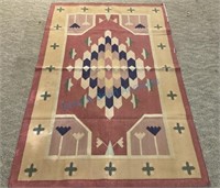 73 x 48 tightly woven rug