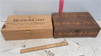 Wooden Trinket Box & wood Box