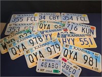 Kansas license plates