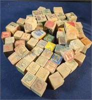 Vintage children's blocks