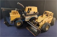Tonka bulldozer and loader