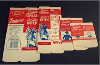 NOS milk cartons with hop along. Cassidy