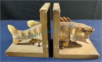 Fish bookends