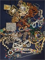 Nice lot of beaded necklaces and necklaces with