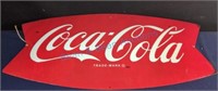 Fishtail coke sign