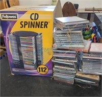 Cd spinner and CDs