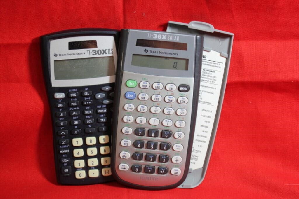 Lot of 2 Graphing Calculators