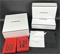 Chanel, Dior Soft Bags and Boxes