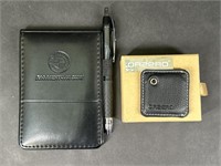Ozero Leather Pouch and BMW Wallet Notepad