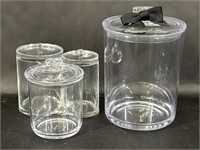 Clear Cylinder Containers