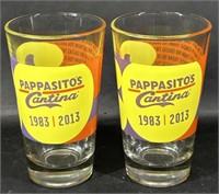 Pappasitos Cantina 30 Year Pint Glasses