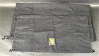 BIBA Black & Gold Colored Drawstring Bags