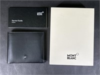 Mont Blanc Leather Wallet in Package