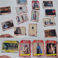 Vintage Assorted Star Wars Trading Cards