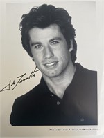 John Travolta signed photo. GFA Authenticated