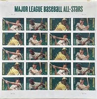 2012 MLB All-Stars stamp set of 20