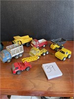 VTG Tonka toy trucks and car