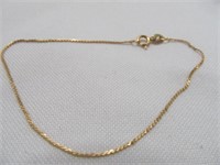 14k Gold Dainty Lady's Bracelet